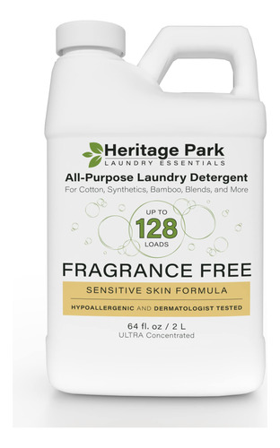 Heritage Park - Detergente Multiusos Sin Fragancia, Hipoaler