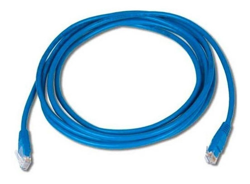 Imagen 1 de 1 de Cable Red Utp Cat 6 Lan 10 Mt Conector Funda Sellado Fabrica