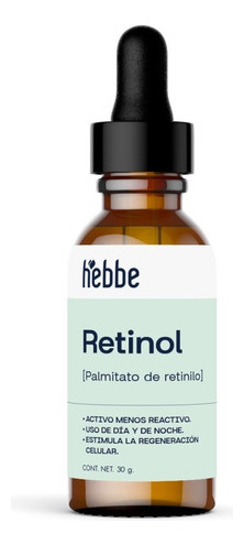 Retinol Vitamina A Oleosa Palmitato De Retinilo Puro 30 Ml Tipo De Piel Sensible