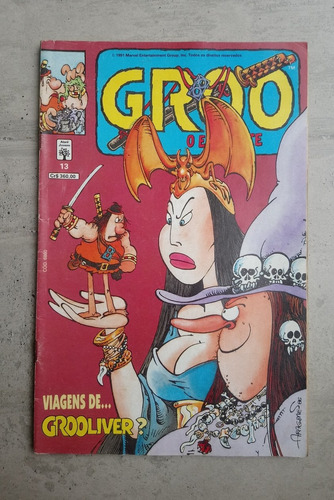 Hq Groo, O Errante N° 13 - Maio 1991 - Editora Abril (Usado)
