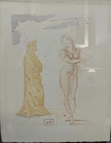De La Serie La Divina Comedia - Litografia De Salvador Dalí