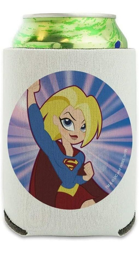 Dc Super Héroe Niñas Supergirl Bebida Más Fría Lata...