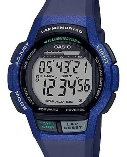 Reloj Casio Digital Deportivo Para Hombre Ws-1000h