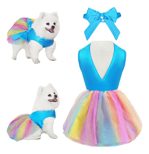 Vestido De Cachorro Topkins, Vestido De Tule De Seda Para