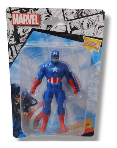 Avengers 2 Capitan America Marvel Figura Articulada 1/18