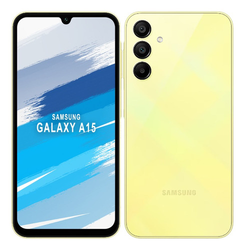 Samsung Galaxy A15 6,5'' 4g 6gb 128gb Triple Cam 50mp Yellow