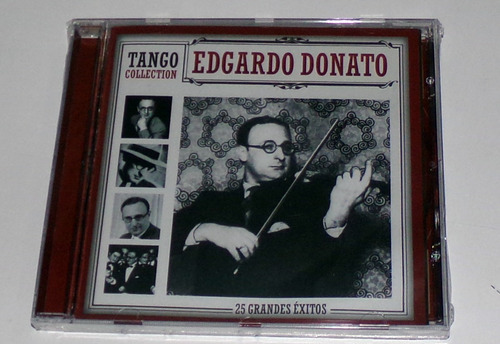 Edgardo Donato 25 Grandes Exitos Cd Sellado Kktus