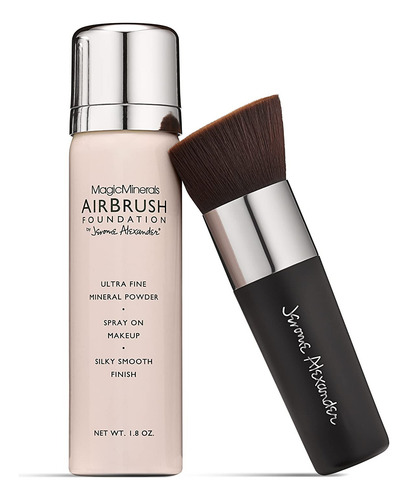 Base de maquillaje en spray Jerome Alexander MagicMinerals Model O Airbrush Foundation tono beige - 53.232mL