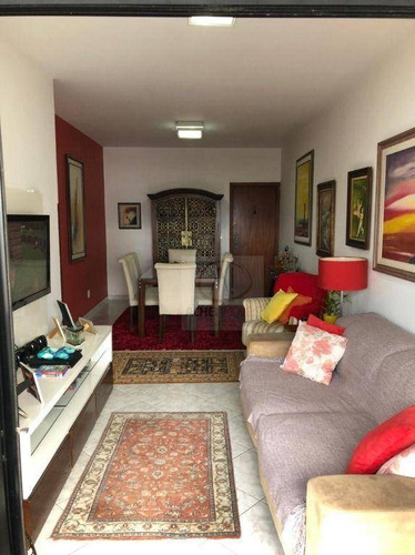 Imagem 4 de 30 de Apartamento Com 3 Dormitórios, 1 Suíte, Dependência Completa, 2 Vagas, Lazer Completo, À Venda, 104 M² Por R$ 890.000 - Boqueirão - Santos/sp - Ap11004
