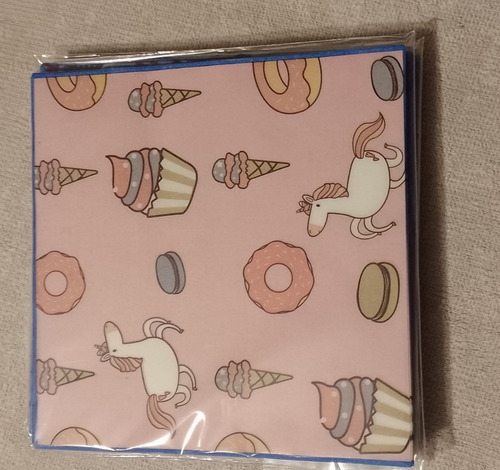 Papel Alfajor Antigrasa Diseño Niño 5 Sobres C/100papelesc/u
