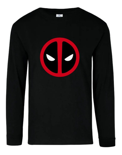 Camiseta Deadpool Larga Camibuso Sueter