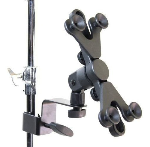 Imagen 3 de 10 de Soporte iPad Tablet Parquer Soporte De Microfono Cuota