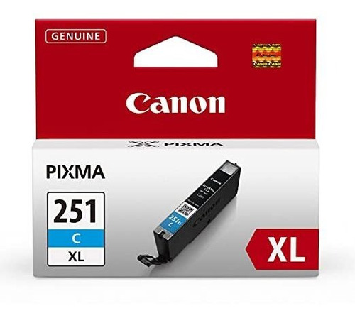 Canon Cli-251xl Cyan Depósito De Tinta Compatible Con Mg6320