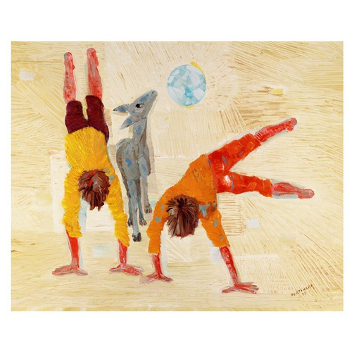 Imagem 1 de 1 de Poster Foto Hd 65x80cm Meninos Brincando Portinari P/ Sala
