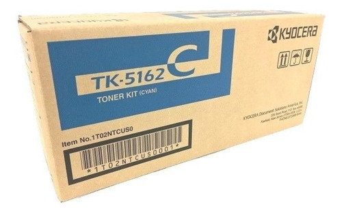 Kit De Tóner Kyocera Tk-5162c Cian Para Kyocera Ecosys P7040