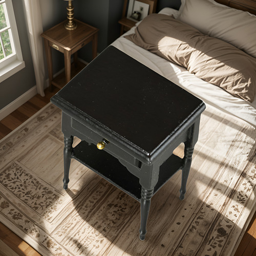Mesita De Noche En Miniatura Muebles En Miniatura 1:12