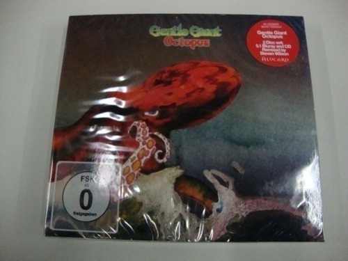 Gentle Giant Octopus  Cd Digipack  Bluray       