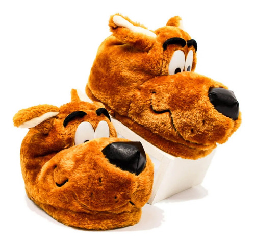 Calçado Pantufa Scooby Doo Tamanho 36 A 38 Da Zona Criativa