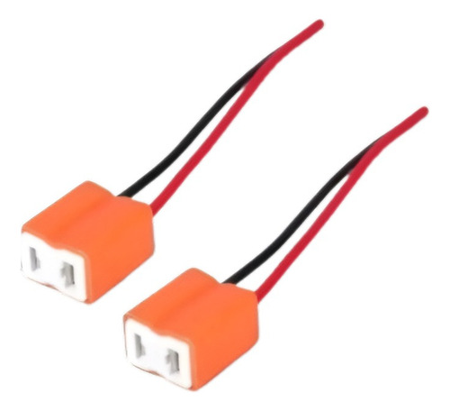 2 X Cerámica H7 Conector De Faro De Reparación De Enchufes