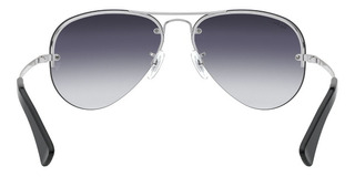 Gafas De Sol Ray Ban Rb3449 Mujer Y Hombre Originales Color Gris Color del armazón Gris