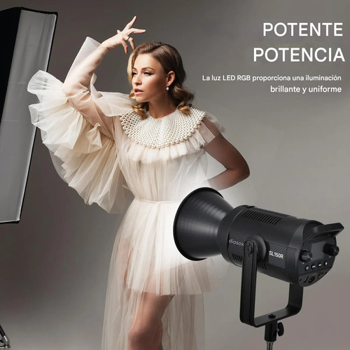 Luz De Vídeo Led Rgb Godox Sl150r Sl Rgb Cob10000k