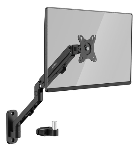 Brazo De Monitor Único Mount-it! Para Montaje En Pared O