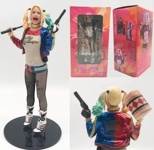 Action Figure Estátua Arlequina Harley Quinn: Esquadrão Suicida