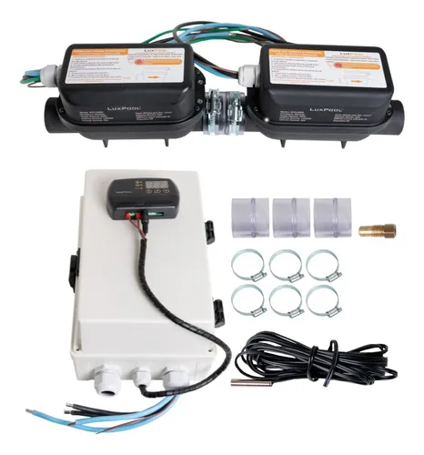 Aquecedor Elétrico Piscina + Controlador 220v 20000w Luxpool Aquecedor Elétrico Piscina + Controlador 220v 20000w Luxpool