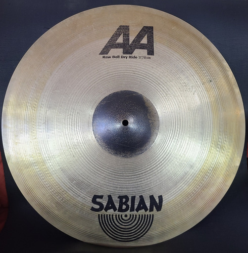 Platillo Ride Aa Sabian Raw Bell 21 N0  Zildjian Paiste 