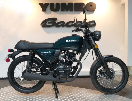 Baccio Classic 125 Retro Llevala En Cuotas Delcar Motos ®