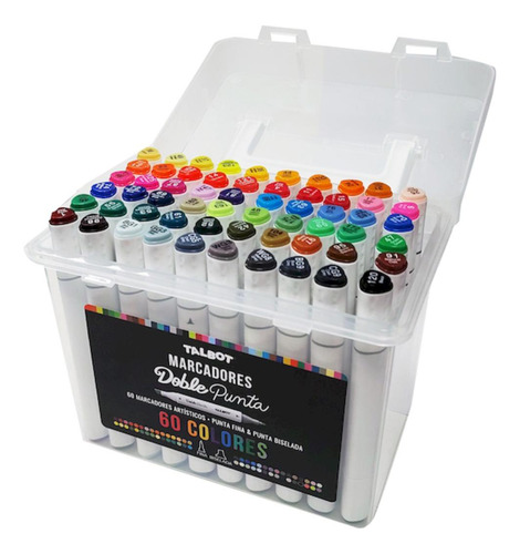 Marcador Talbot Doble Punta Valija X60u