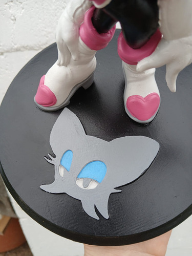 Figura Rouge - Sonic The Edgehog 20cm Pintada A Mano