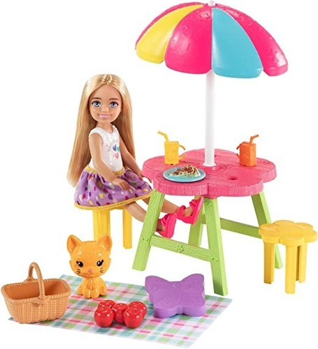 Barbie Chelsea Juego De Picnic