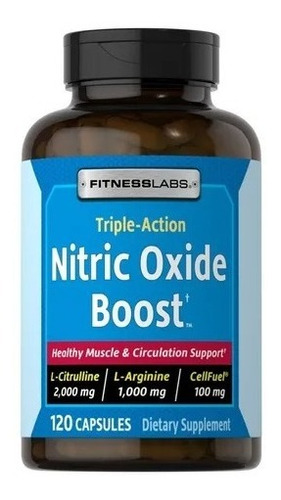 Oxido Nitrico Triple Accion L-citrulina 120 Cápsulas 