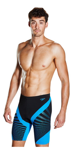 Malla Calza Natación Speedo Chevr Splice Hombre Endurance+