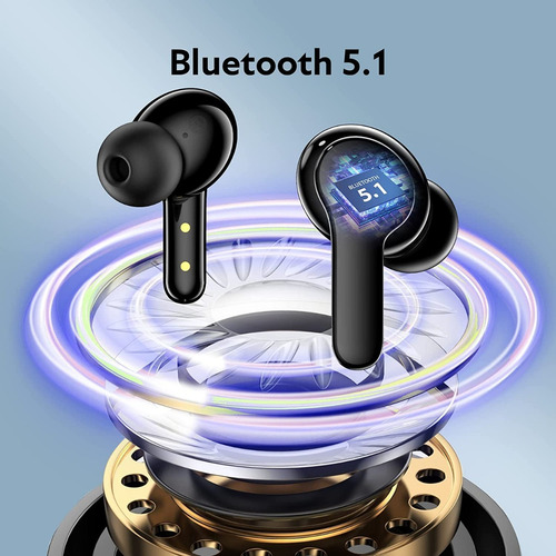 Auriculares in-ear inalámbricos QCY True Wireless Earbuds QCY T13 T13 negro