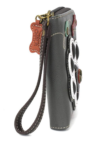 Chala Cartera Con Cremallera Alrededor, Pulsera, 8 Ranuras P