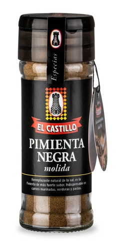 Pimienta Negra Molida El Castillo Especias - 45 Gr