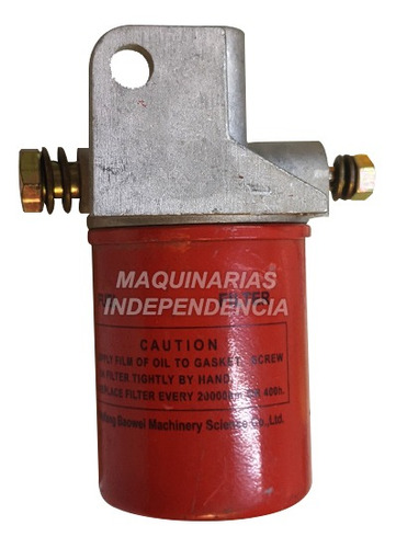 Filtro Completo Gasolero Primario  Motor Hanomag 385