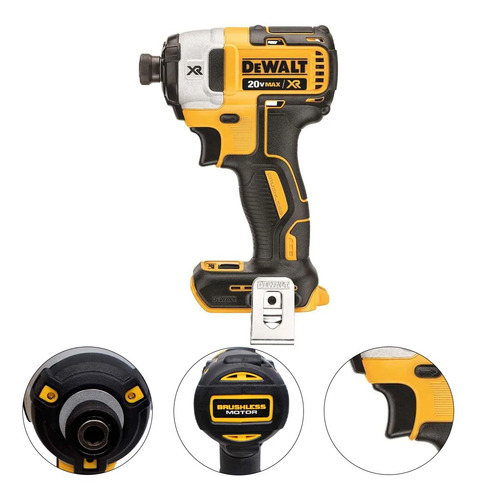 Parafusadeira De Impacto À Bateria 20v Max Dcf887b Dewalt