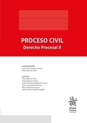 Proceso Civil Derecho Procesal Ii / Gómez Colomer