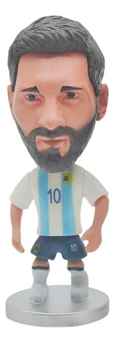 Figura Cabezon Lionel Messi Futbol Soccer 6 Cm Soccerwe