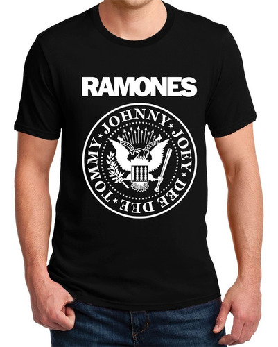 Remera Los Ramones Banda Rock 2 Dorado