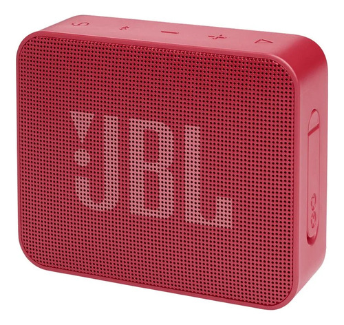 Caixinha De Som Bluetooth Ipx7 Jbl Go Essential Cor Vermelho