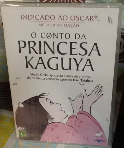 Dvd O Conto Da Princesa Kaguya - Filme Original E Lacrado