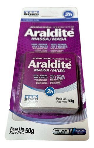 Araldite Adesivo Epóxi 50g Blister - Tek Bond