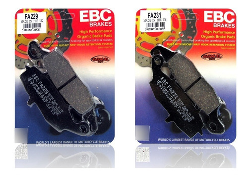 Pastillas De Freno Ebc Delanteras Suzuki Dl 1000 V-strom