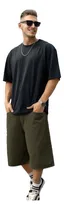 Comprar Bermudas Jean Hombre Real Baggy Mom Urbano Oversized