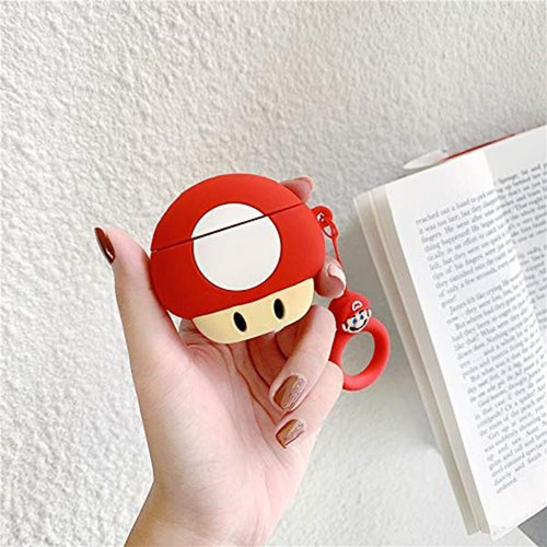 Bgaanm - Funda De Silicona Para AirPods 1/2 Con Llavero, Dis