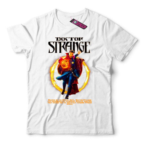 Remera Marvel Doctor Strange Stephen Comics Mv40 Dtg Premium
